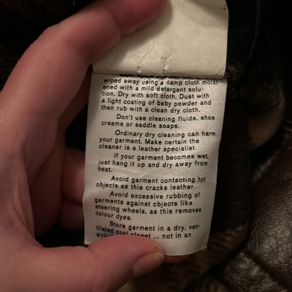 LEATHER COAT - Picture 8 of 8